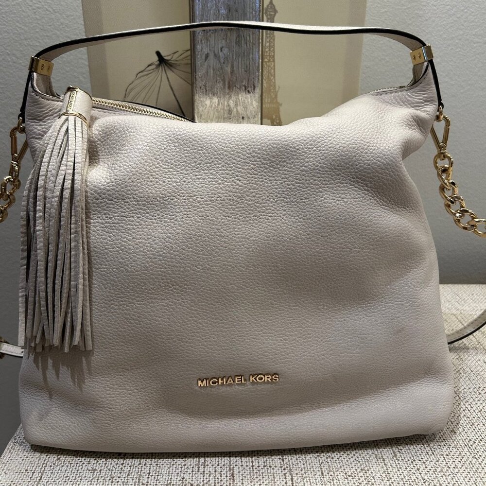Michael Kors Leather Weston Hobo Shoulder Bag